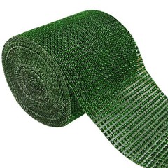 Multicolor Crystal Rhinestone Ribbon Tape Diamond Mesh Gift Decorations