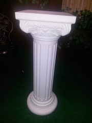4-Count Large Roman Greek Pillars Columns Rubber Garden Wedding Liquidation Sale
