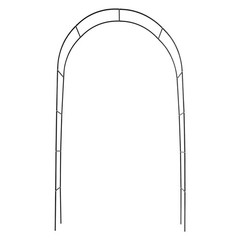 4-Pack 240cm Metal Wedding Garden Arches Bridal Party Arbor Arched Prom Decor