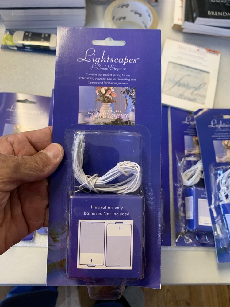 Lightscapes Of Bridal Elegance 10 Count Lights Lot Of 9 Boxes Total