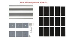 QUICK BACKDROP KIT 8 FT TALL x 10 FT – 50 FT WIDE PIPE WITH DRAPE (BLACK DRAPES)
