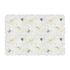 6 Pcs Artificial Flower Wall Panel, Artificial Floral Wall Decoration Backdrop