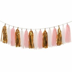Tissue Paper Tassel Garland 40pcs Tassels Per Package 12 Inch Long