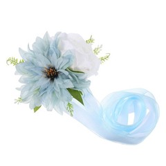 Artificial Flower Bouquet Chair Back Decoration Simulation Flowers