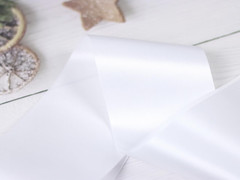 6 Pack White Blank Sash,Plain Satin Sashes,Sashes for Pageants,DIY Sashes for Pa