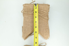 (2) – 15pcs Burlap Banner DIY Party Decor for Birthday Wedding Baby Shower Party