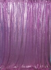 Rose Gold 8 ft x 8 ft Sequined Backdrop Curtain Wedding Party Booth Decorations