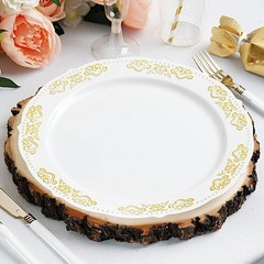 Natural Round Poplar 9″-12″ wide Wood Slices Wedding Decorations Centerpieces