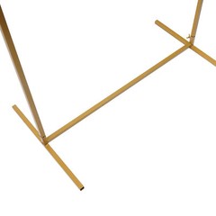 3 Pcs Arch Backdrop Stand Wedding Backdrop Gold Stand For Wedding Ceremony Metal