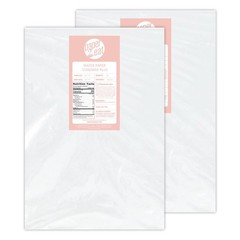 Printable Edible Wafer Paper Sheets from (0.40 mm – 100 count/Plain)