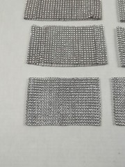 Rhinestone Crystal Elastic Bands Wedding Centerpiece Vase Candle Wrap Accessory