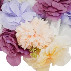 13.77*13.77in Artificial Flower Wall Panels Party Decor 16pc Flower Wall Panel