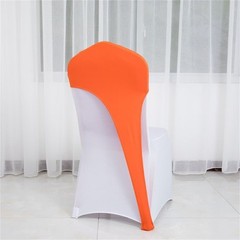 Spandex Chair Hood Sash Hat Bands Folding Stretch Elastic Cover for Wedding