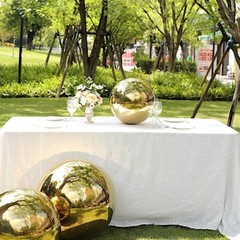 16 in Stainless Steel Globe Gazing Reflective MIRROR BALL Party Events Supplies