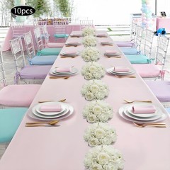 Artificial Fake Flower Ball Arrangement Bouquet Wedding Centerpieces Decorations