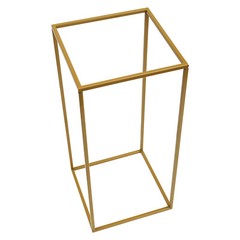 5pcs Gold Wedding Flower Stand Column for Table, Home Party Wedding Stage Decor