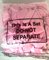 Spandex Chair Sashes Pink Pre Tied Bows Banquet Wedding Party Decoration 10 Pcs