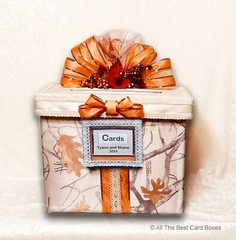 Camo wedding card box,wedding decorations,camo wedding dress,camo wedding rings