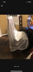 chairs covers universal white