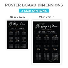 Wedding Seating Chart, Personalized Wedding Welcome Sign, Party Decorations