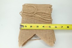 (2) – 15pcs Burlap Banner DIY Party Decor for Birthday Wedding Baby Shower Party