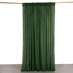 8ft x 8ft Polyester Photo Backdrop Curtain Drape Panel Shaggy Fringe Party