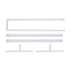Square Arch Backdrop 2m × 2m White Galvanized Iron Wedding Party Stand