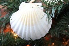 Seashell Wedding Gazebo Archway Garland Large Long Size, 68″ +, G-89