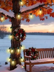 Abeja C7 Clear Christmas Lights Warm White, 25Ft Outdoor Incandescent String …
