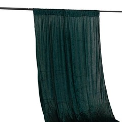 HUNTER GREEN 5 ft Premium Velvet Backdrop Curtain Wedding Booth Decorations