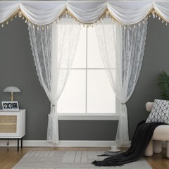 1/3m Detachable Ice Silk Swag for Wedding Party Backdrops Curtain Decorations