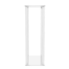 10 Pcs Acrylic Flower Stand Wedding Centerpiece Tall Vase Bouquet Backdrop Vase