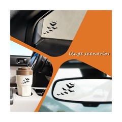 Rearview Mirror Halloween Bat Decal, Bats Car Mirror Decal, Spooky Funny Viny…