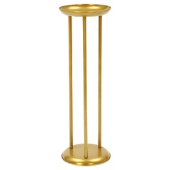 6 Pcs Columnar Gold Decorative Flower Stands Display Stand For Weddings 20*60cm
