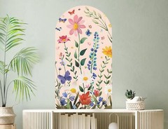 Flower Plants Decal for Balloon Arch Boho Balloon Arch Backdrop Decorations S…