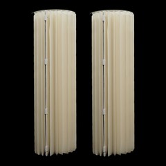 Centerpiece Stands Columns Display with Acrylic Lid Self-adhesive Strip Design