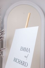 Wedding Welcome Sign – Personalized Wedding Signs – Reception Signage – Decor