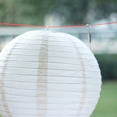 8 pcs ASSORTED Sizes Hanging Paper Lanterns Wedding Party Events Decorations