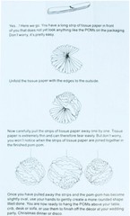 Paper Flower Tissue Pom Pom Hanging Ball Wedding Babyshower Party Decor 12PCS