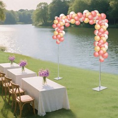 10ft x10ft Backdrop Stand Pipe Kit Heavy Duty Wedding Back Drop Adjustable Stand