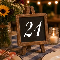 Wedding Table Numbers V3 Vinyl Decals Elegant Reception Seating Family Gathering