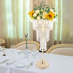 110-220V 4-Tier Flower Stand With 2*LED For Wedding/Parties/Birthdays Decoration
