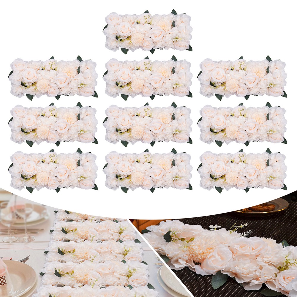 10Pcs Table Reception Decor Artificial Centerpiece Kitchen Living Room Decor
