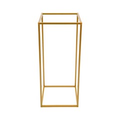 Gold Metal Wedding Balloon Stand with Flower Stands for Elegant Decor