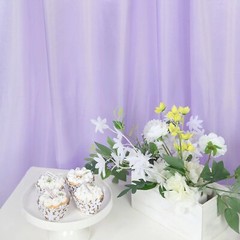8×10 ft LAVENDER Satin CURTAIN Wedding Photography Backdrop Panel Party