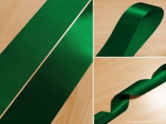 Emerald Green 10mm 16mm 25mm 40mm Satin Ribbon For Scrapbooking Wrap Decorations