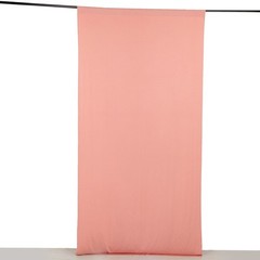 5 ft x 10 ft DUSTY ROSE 4-Way Stretch Spandex Divider Backdrop Curtain Wedding