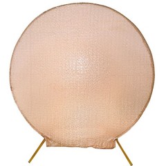 7.5 feet Metallic Sequin Round Backdrop STAND COVER Party Events Decorations