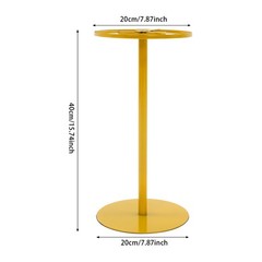 4Pcs Wedding Flower Stands Gold Tabletop Metal Flower Stand for Wedding,Party