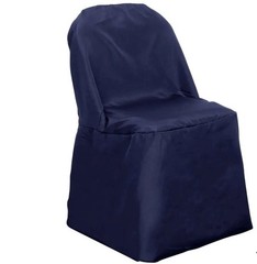Chair Decoration Cover – Blue, 12 Pull Over Covers